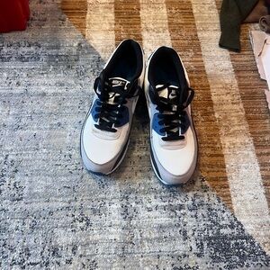 Nike size 10.5 air max blue and black (good condition)